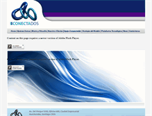 Tablet Screenshot of conectadoschile.cl